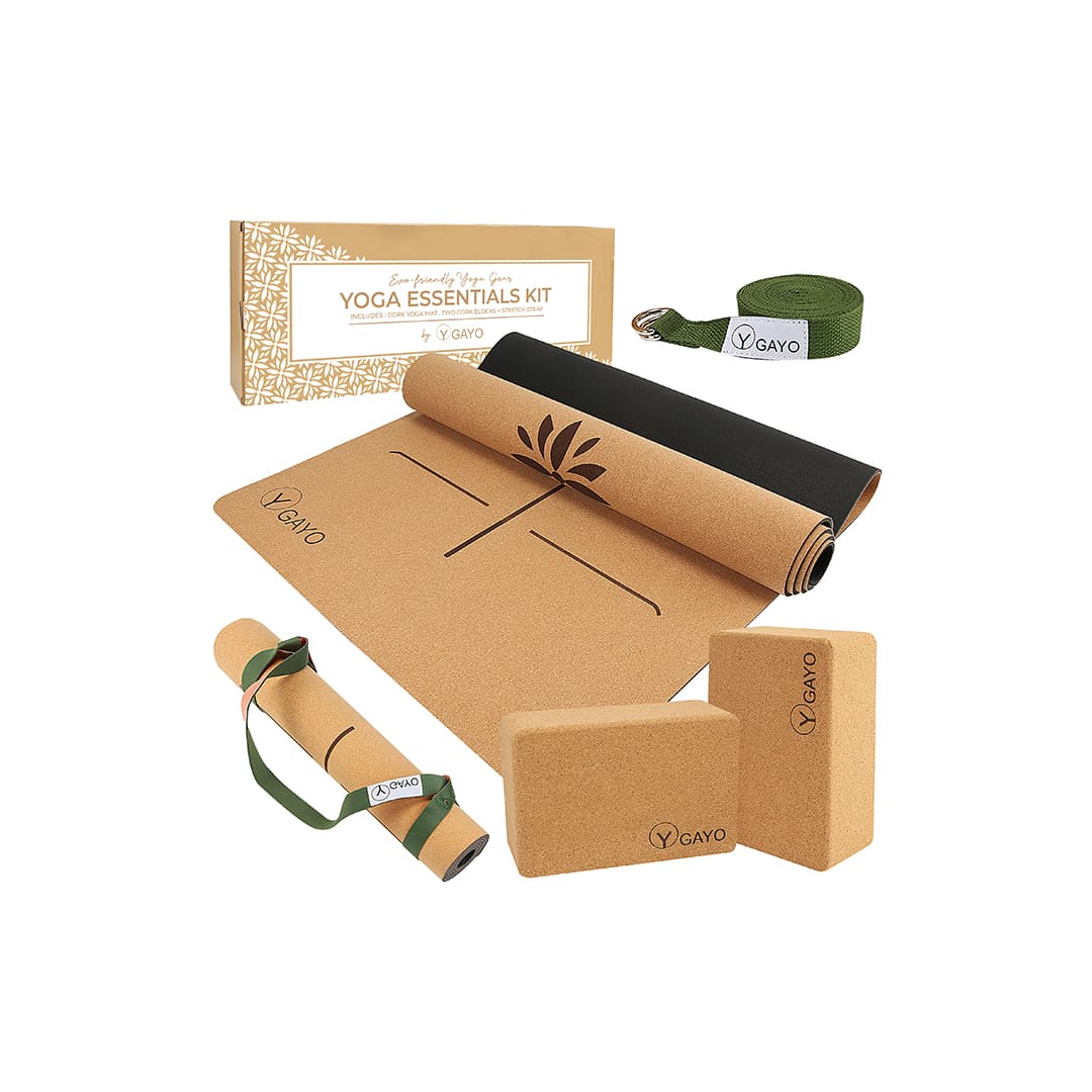 Cork Yoga Essentials Set